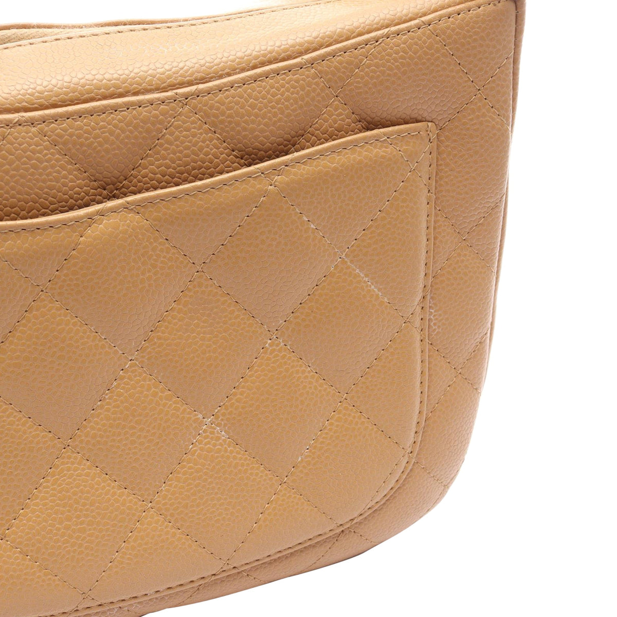 Chanel CC Quilted Caviar Timeless Shoulder Bag