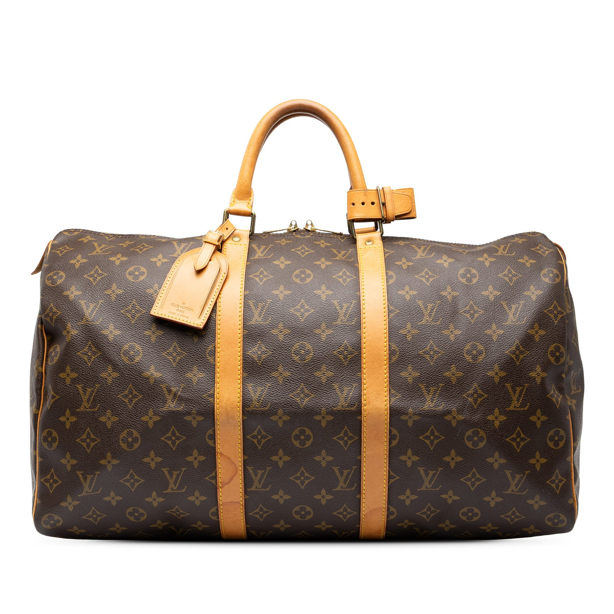 Louis Vuitton Monogram Keepall 50 — Brown