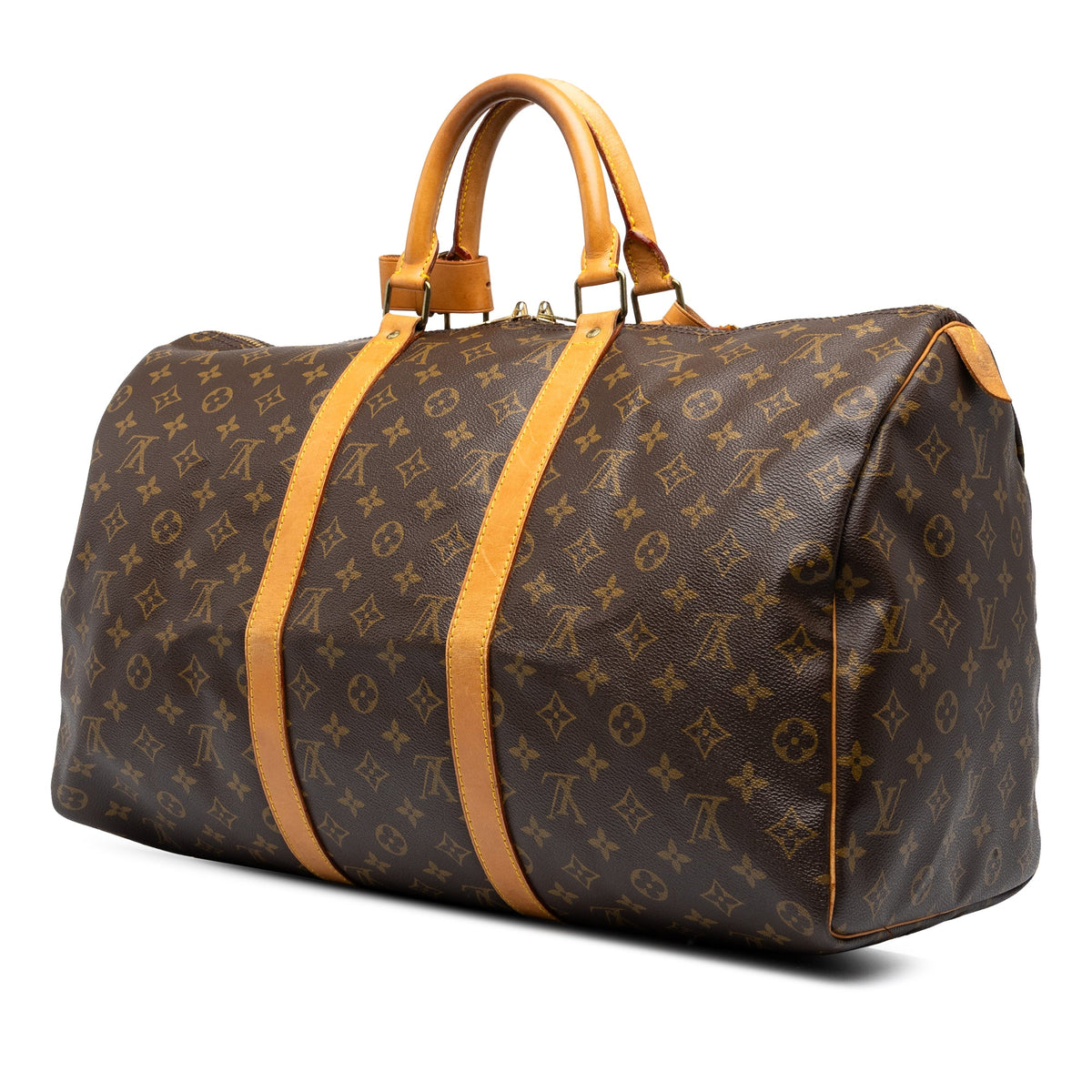 Louis Vuitton Monogram Keepall 50 — Brown