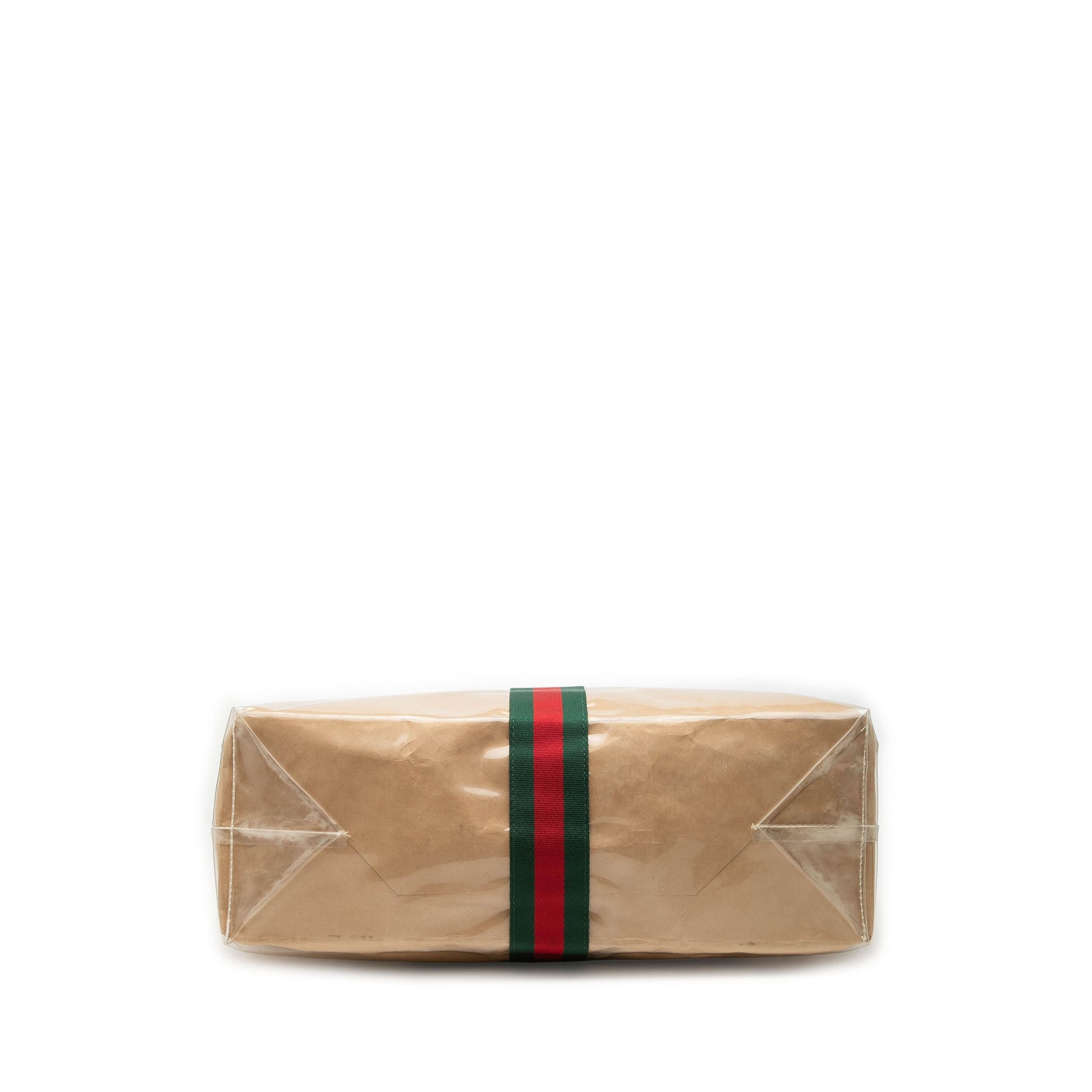 Gucci COMME des GARCONS PVC Web Shopper Tote