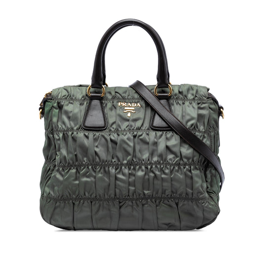Prada Tessuto Gaufre Satchel