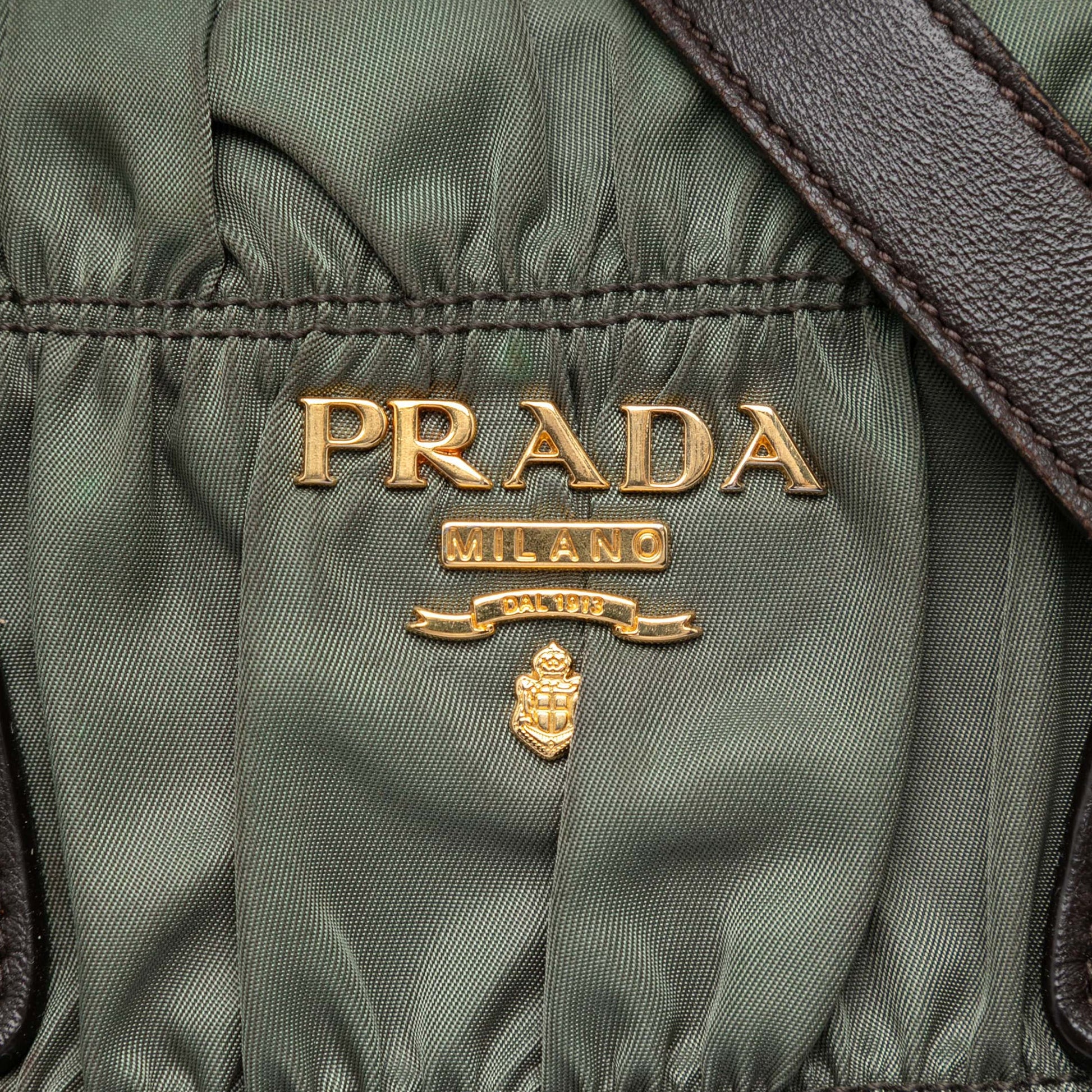 Prada Tessuto Gaufre Satchel