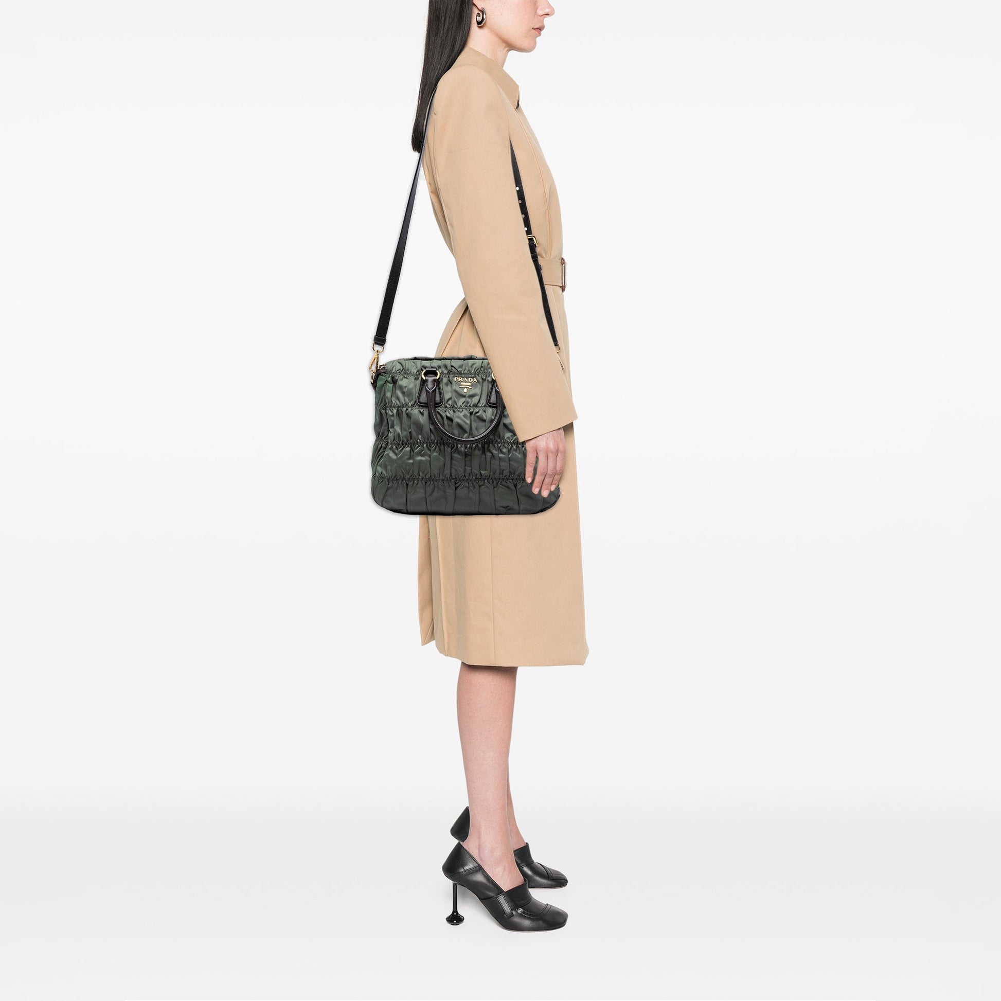 Prada Tessuto Gaufre Satchel