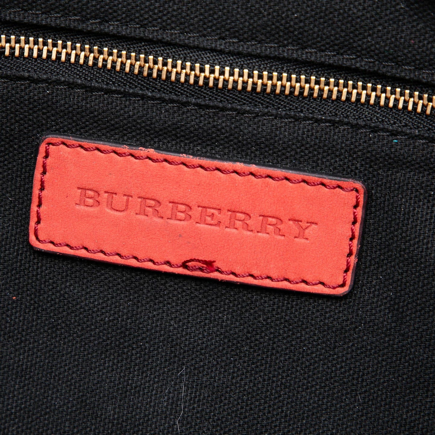 Burberry Medium House Check Canvas Sartorial Alchester Satchel