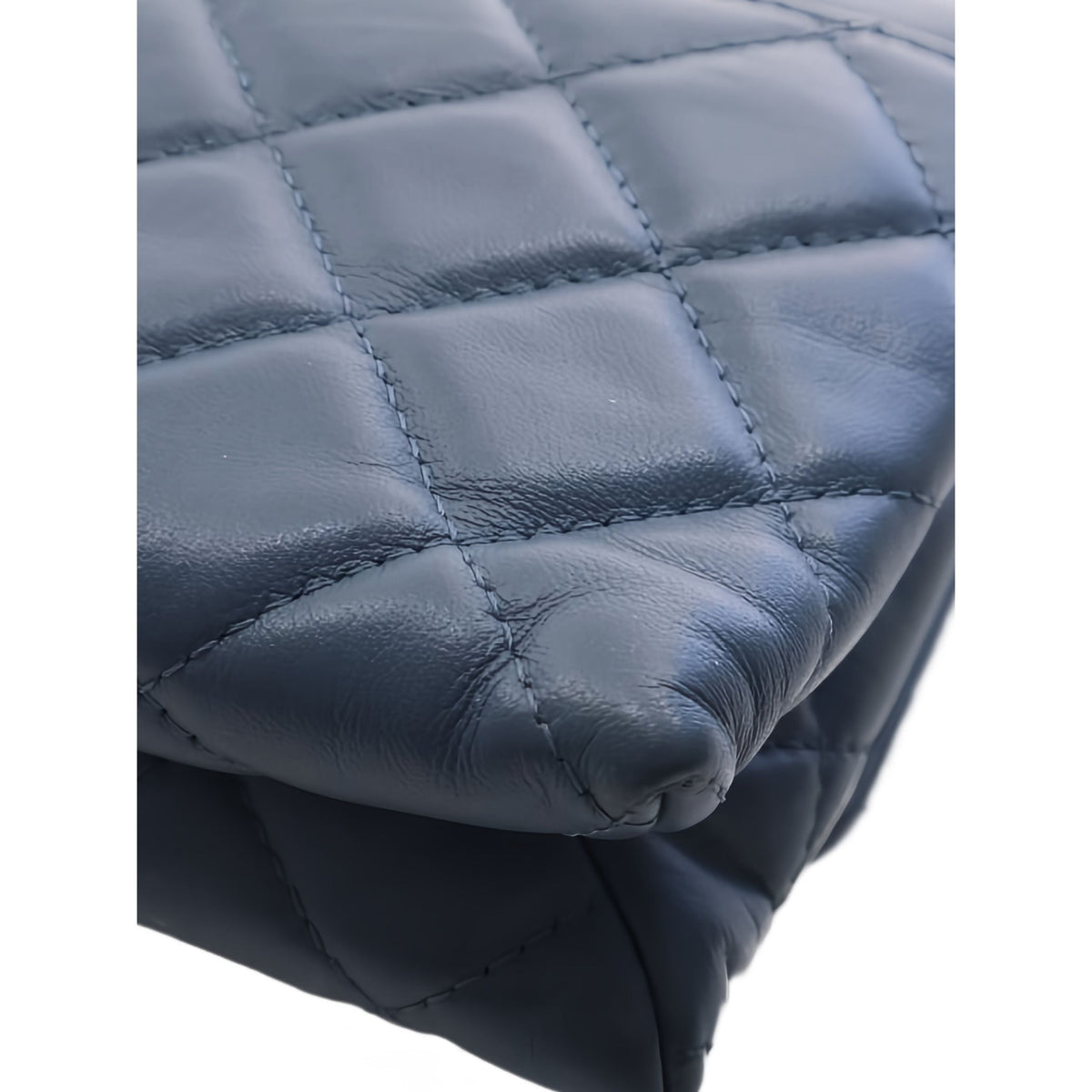 Chanel Medium Quilted Calfskin 19 Flap — Blue