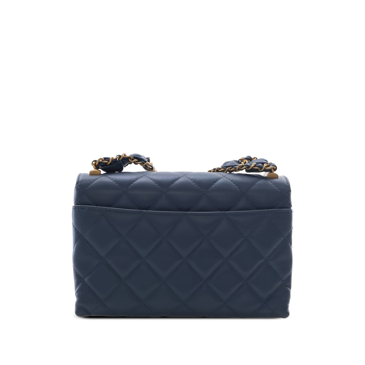 Chanel Medium Quilted Calfskin 19 Flap — Blue