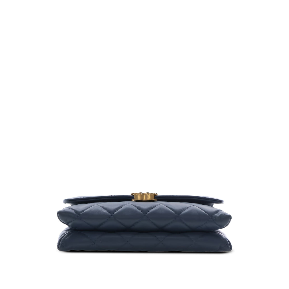 Chanel Medium Quilted Calfskin 19 Flap — Blue