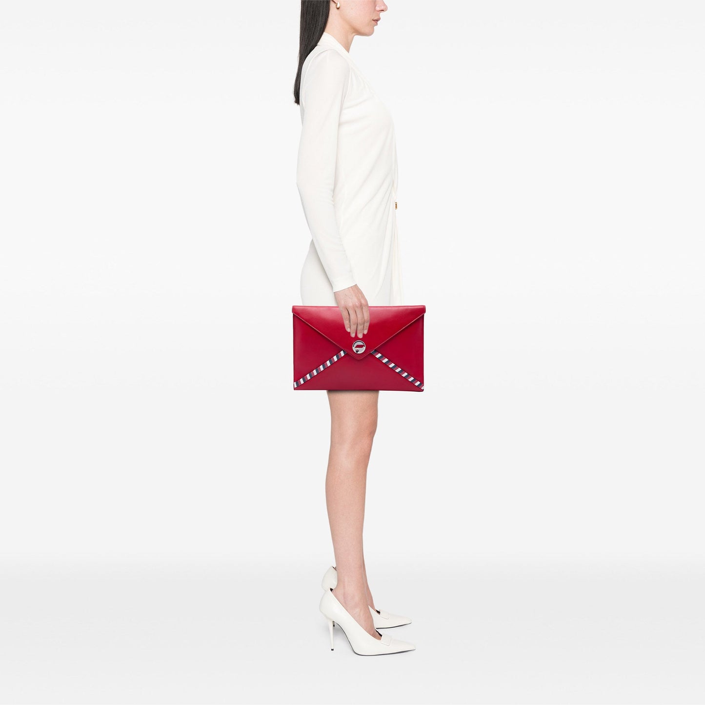 Chanel Lambskin Airlines Envelope Clutch