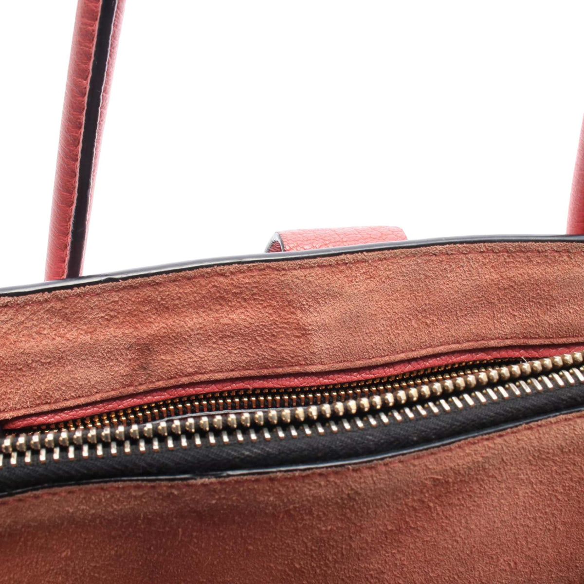 Miu Miu Goatskin Madras Satchel — Pink