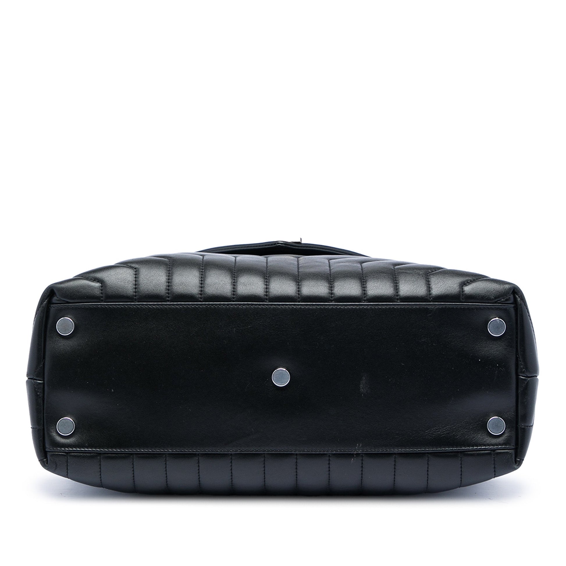 Saint Laurent Large Matelasse Calfskin Monogram LouLou Shoulder Bag