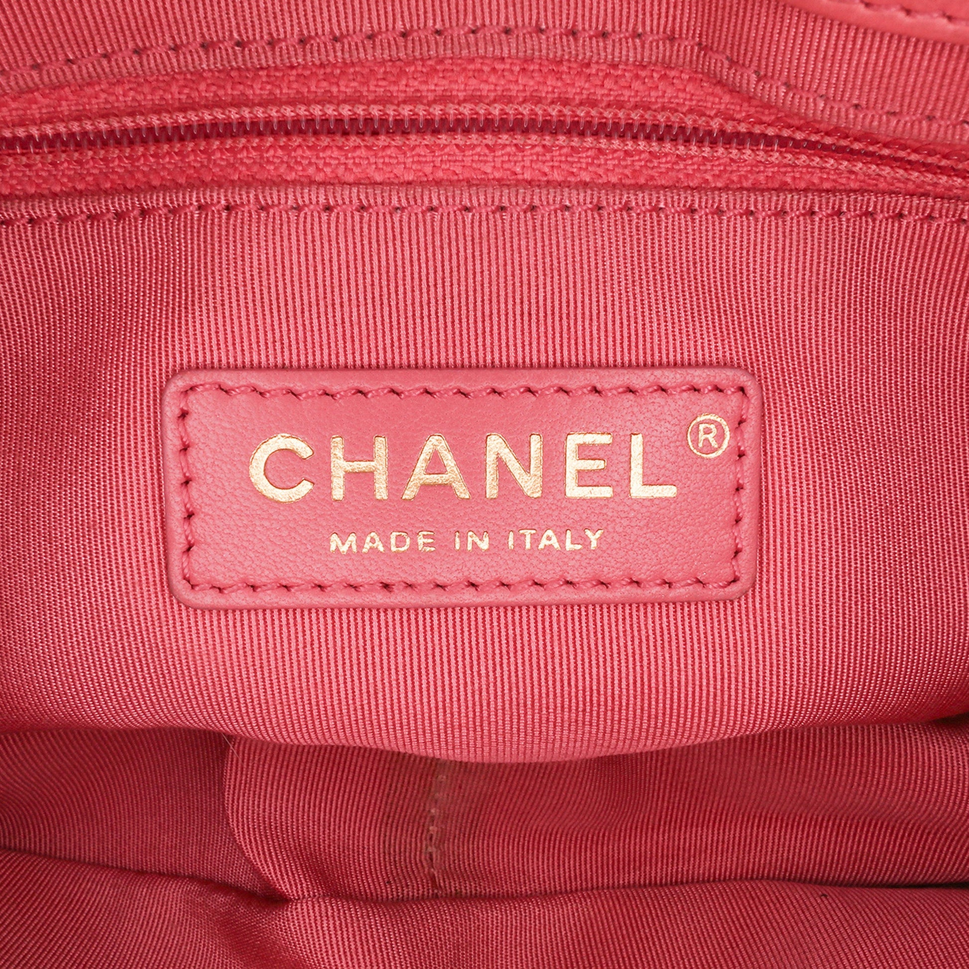 Chanel Quilted Calfskin Straight Lined Flap