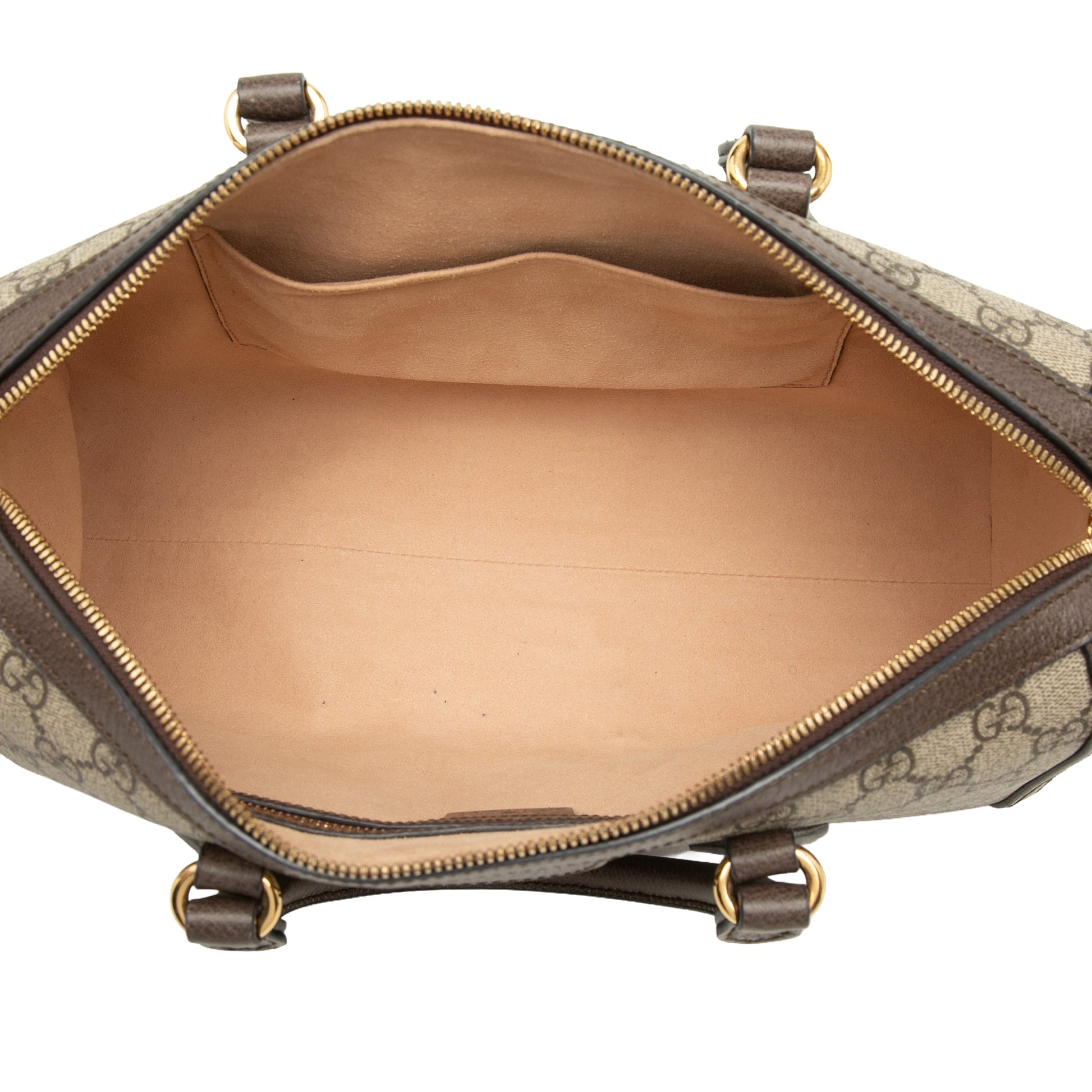 Gucci Medium GG Supreme Ophidia Top Handle Bag