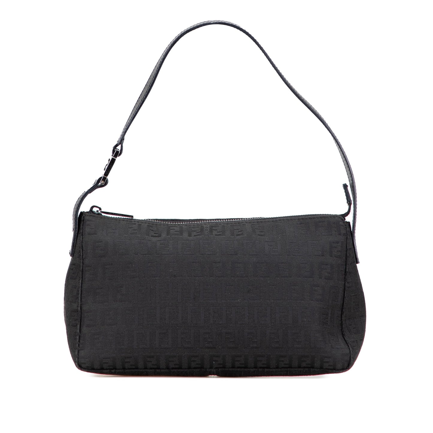 Fendi Zucchino Canvas Shoulder Bag