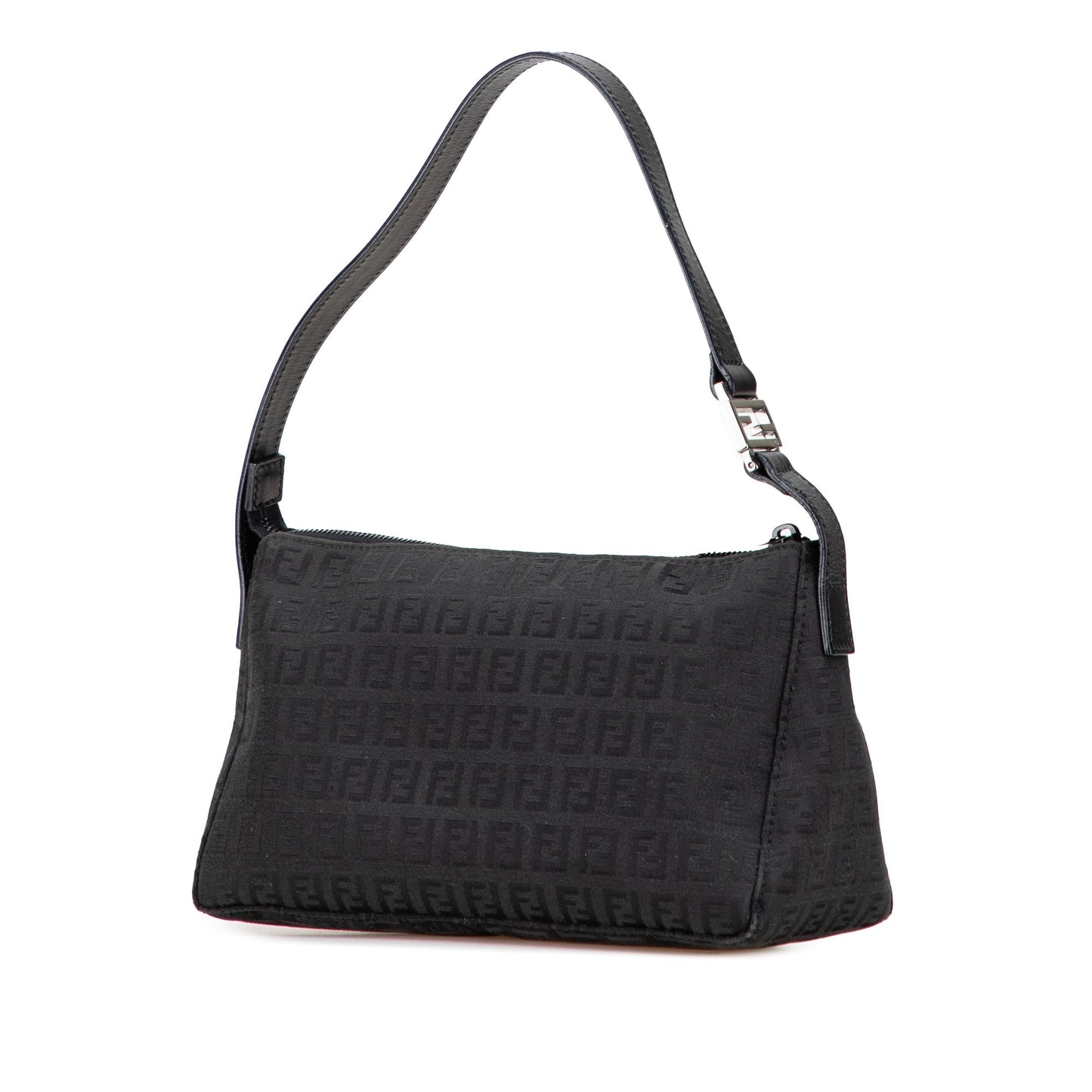 Fendi Zucchino Canvas Shoulder Bag