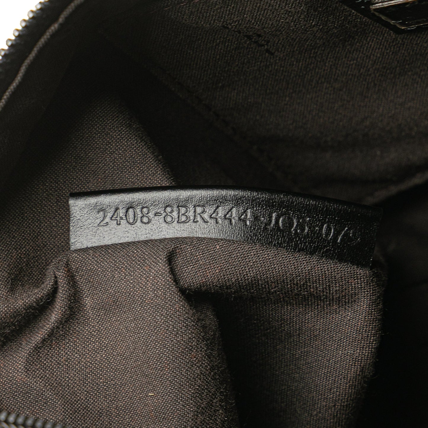 Fendi Zucchino Canvas Shoulder Bag