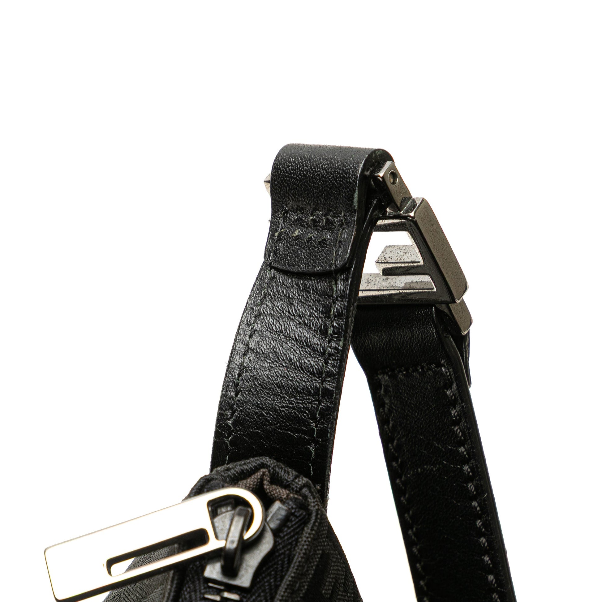 Fendi Zucchino Canvas Shoulder Bag