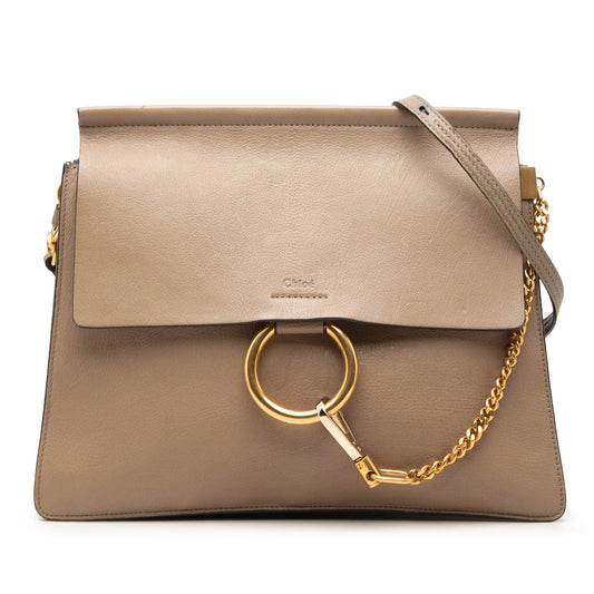 Chloé Medium Leather Faye Crossbody