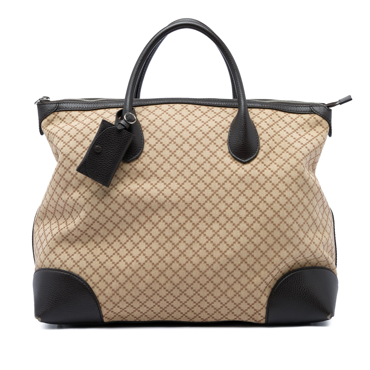 Gucci Diamante Canvas Travel Bag