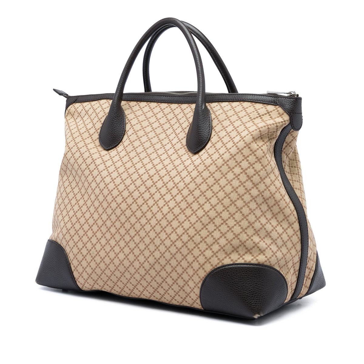 Gucci Diamante Canvas Travel Bag