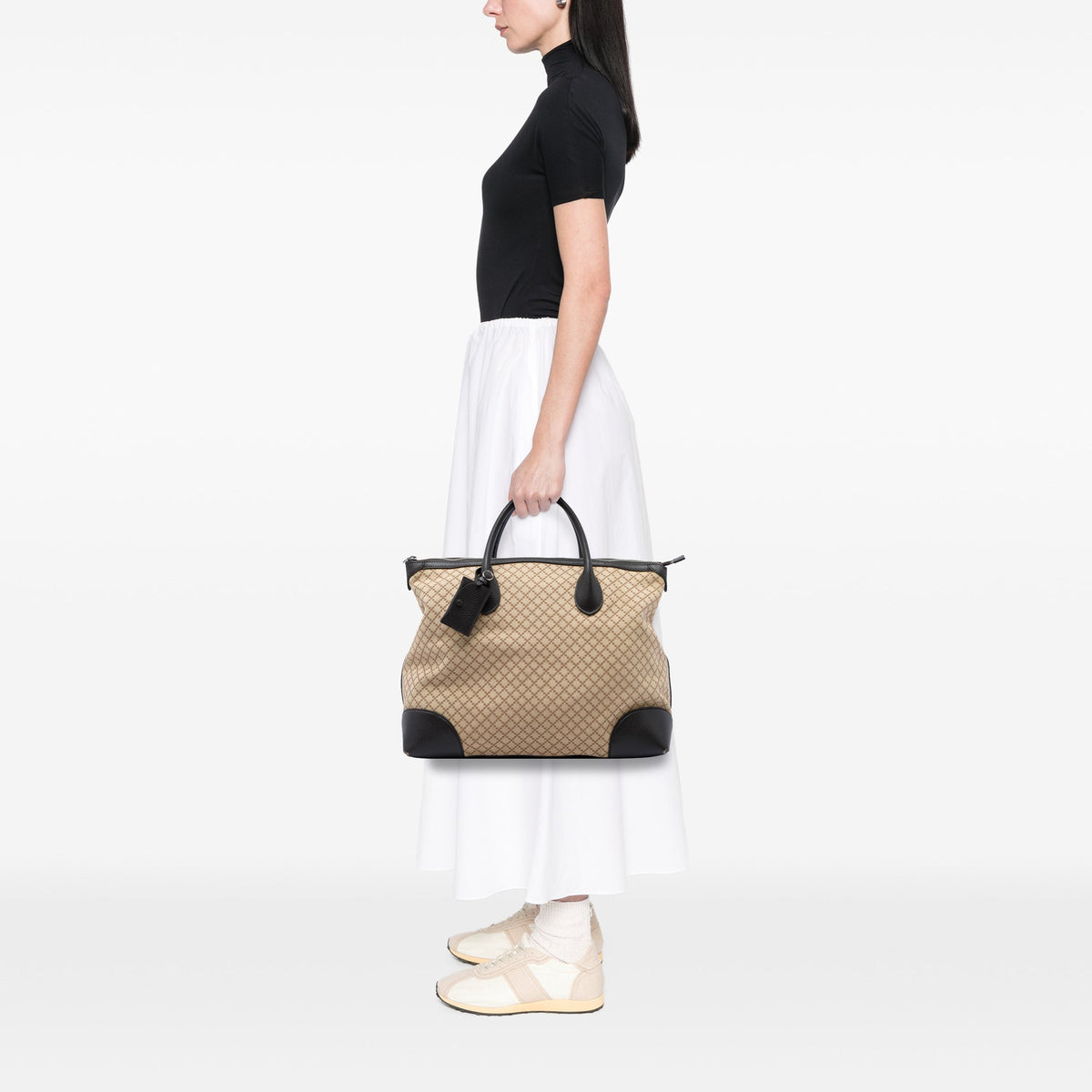Gucci Diamante Canvas Travel Bag