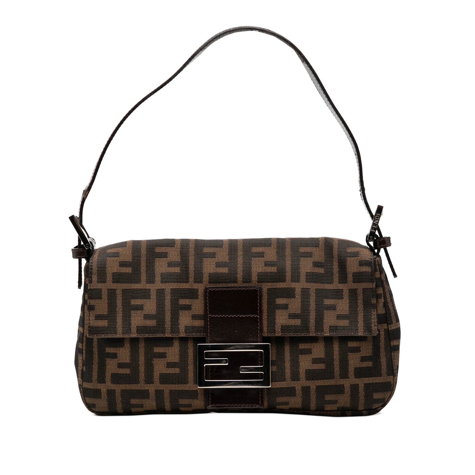 Fendi Zucca Canvas Baguette