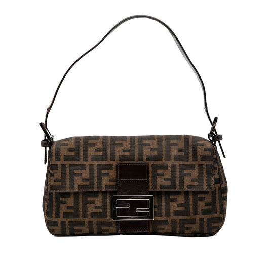Fendi Zucca Canvas Baguette