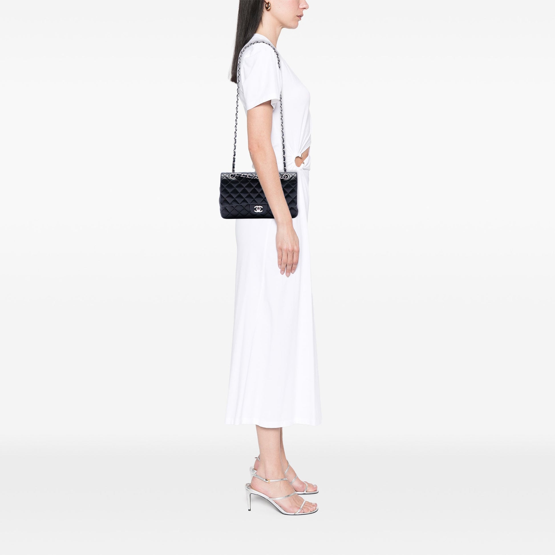 Chanel Medium Classic Lambskin Double Flap
