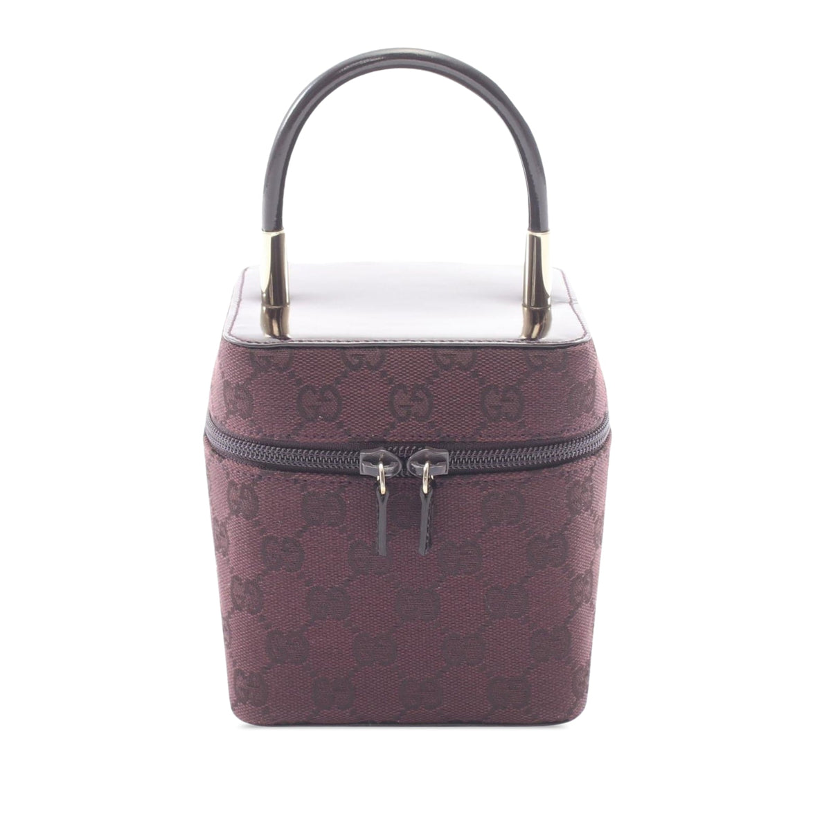 Gucci Mini GG Canvas Vanity Bag — Purple