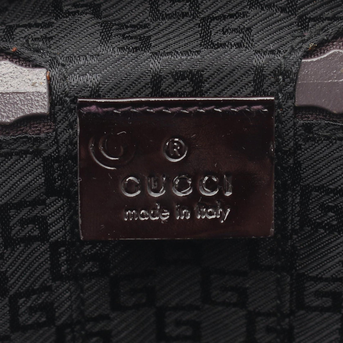 Gucci Mini GG Canvas Vanity Bag — Purple