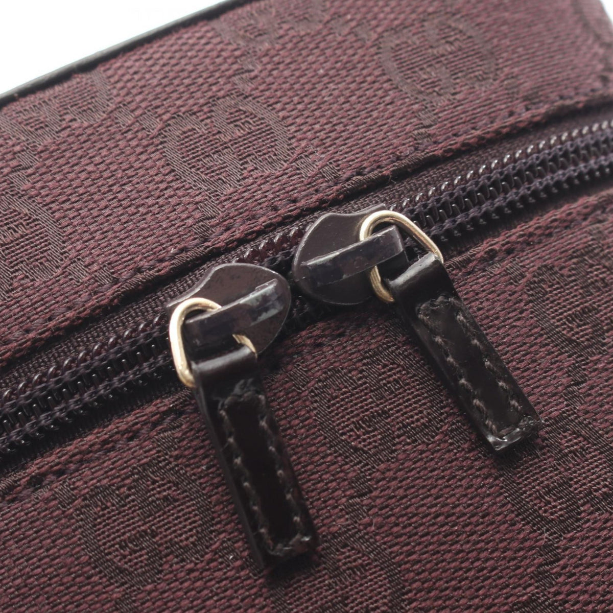 Gucci Mini GG Canvas Vanity Bag — Purple