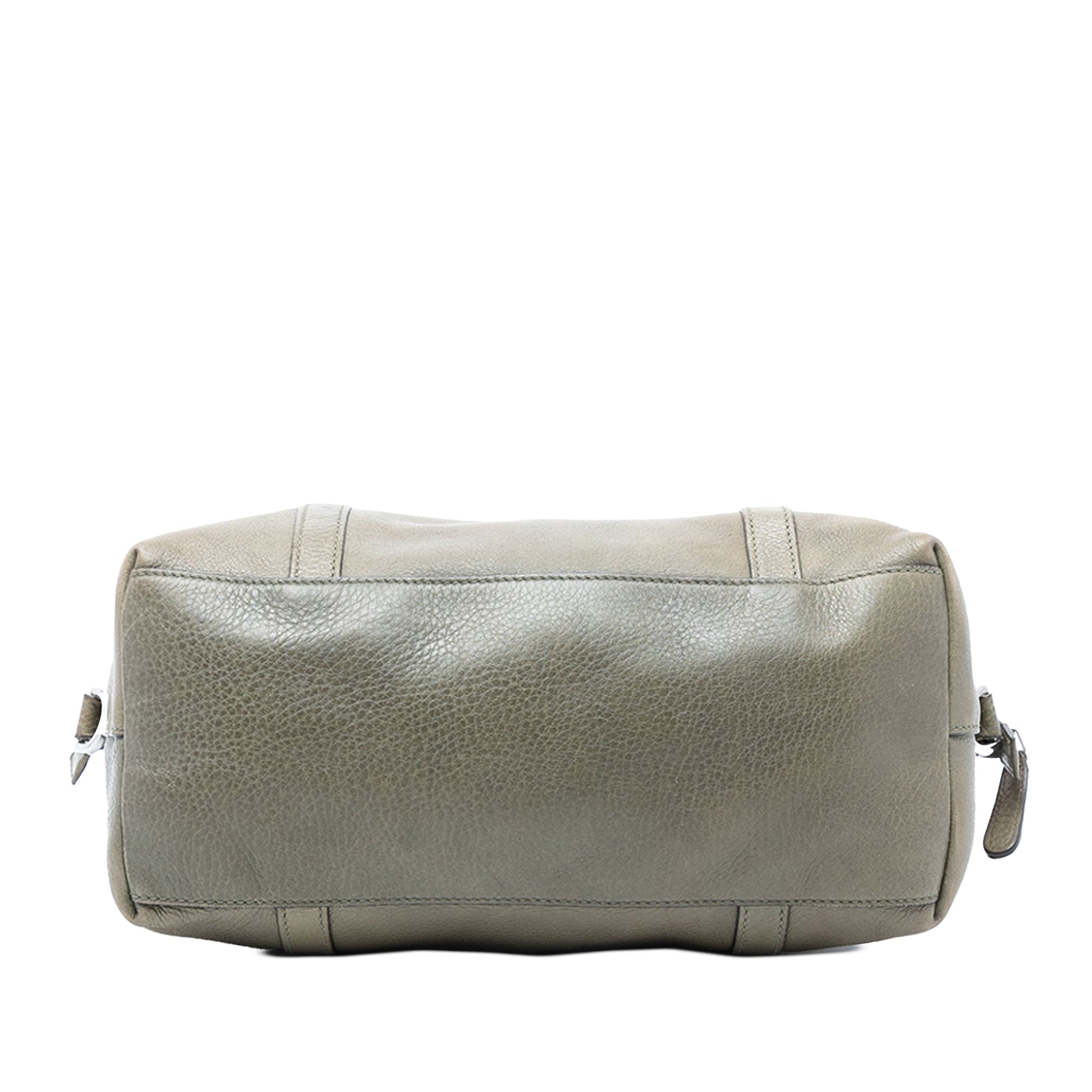 Gucci Leather GG Charm Dome Satchel
