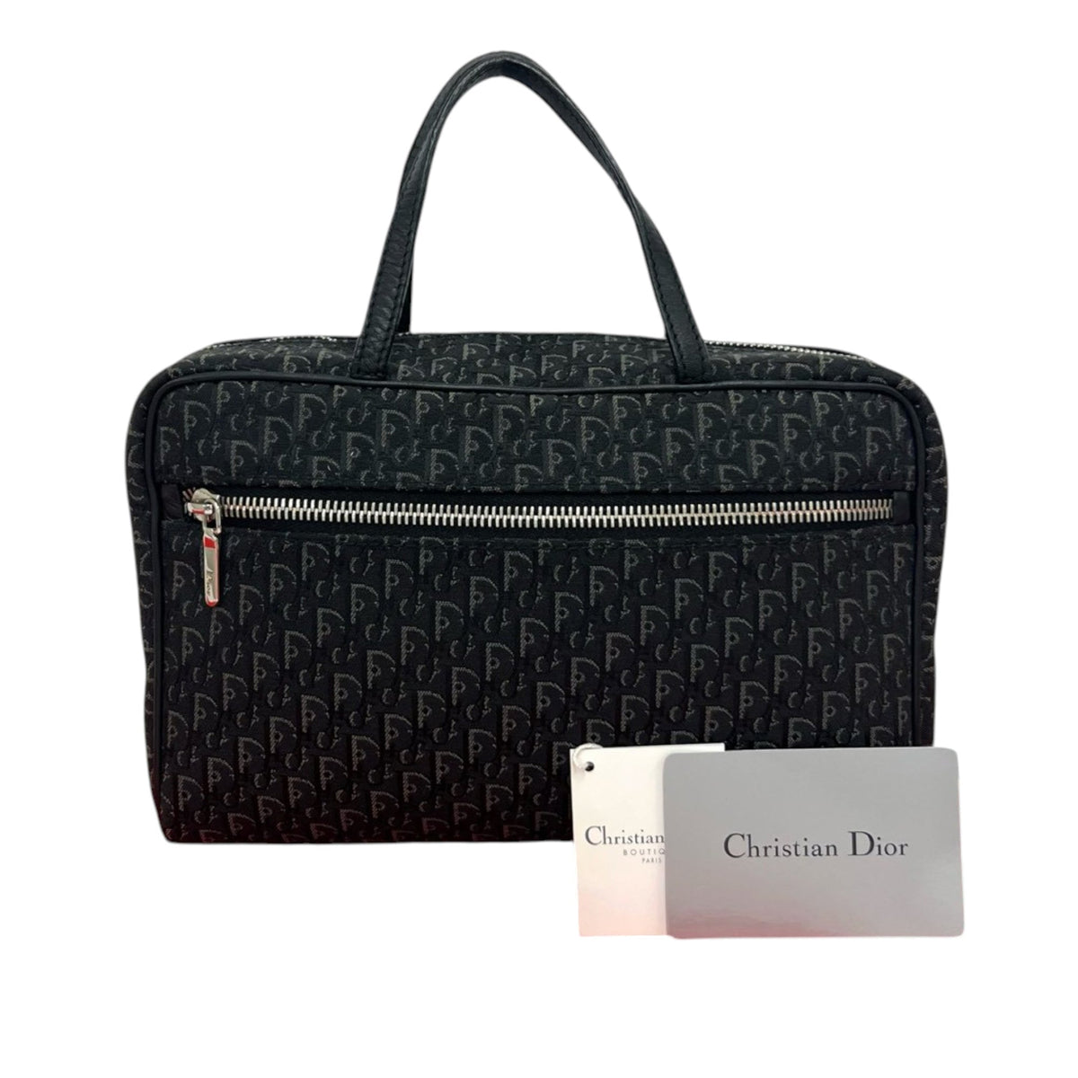 Dior Diorissimo Trotter Canvas Handbag
