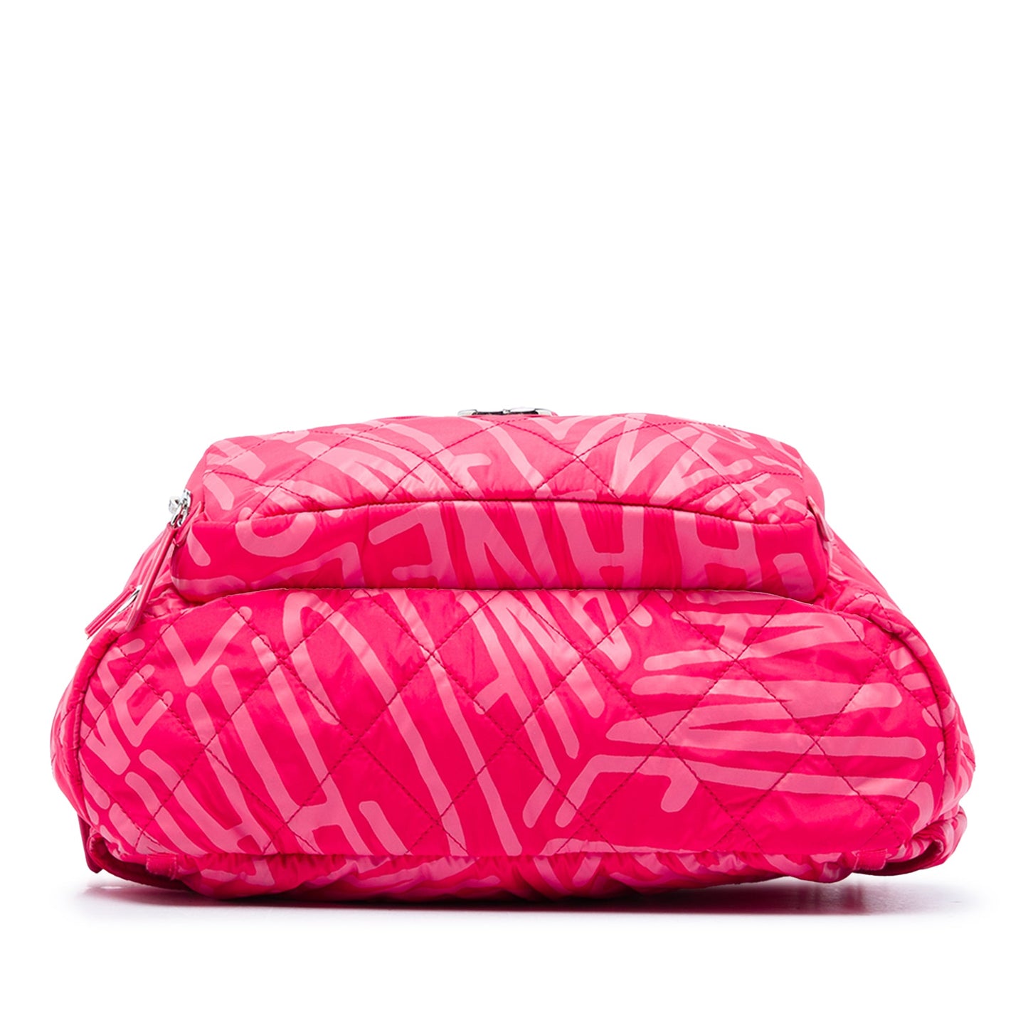 Chanel Printed Nylon Coco Neige Convertible Backpack