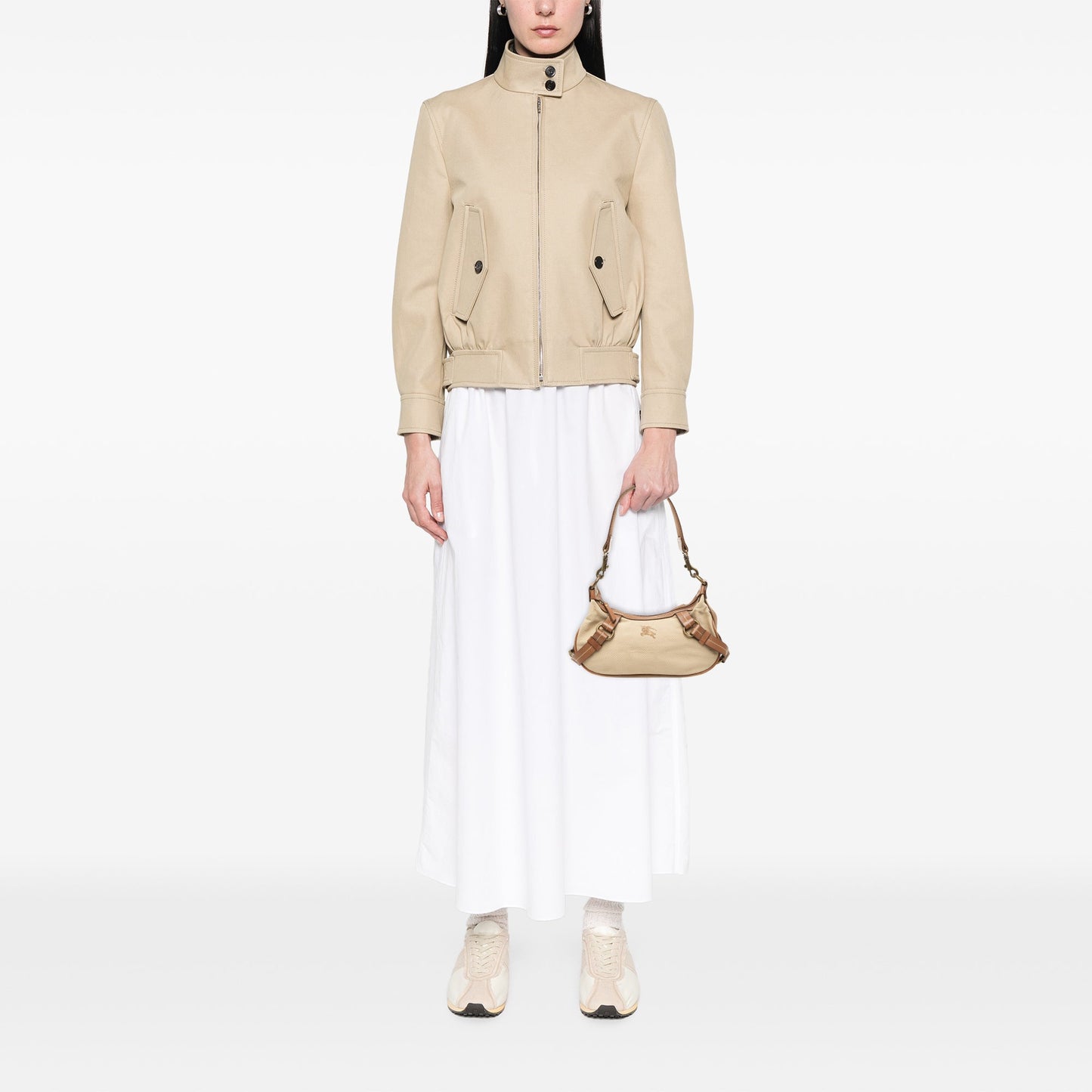 Burberry Canvas Shoulder Bag