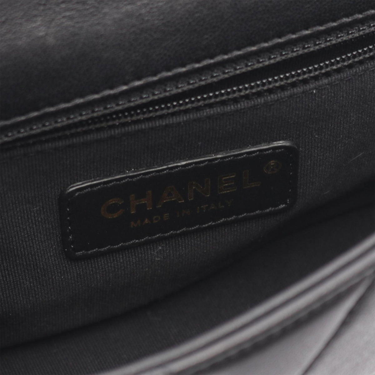 Chanel Quilted Lambskin Oval Logo Chain Top Handle Flap
