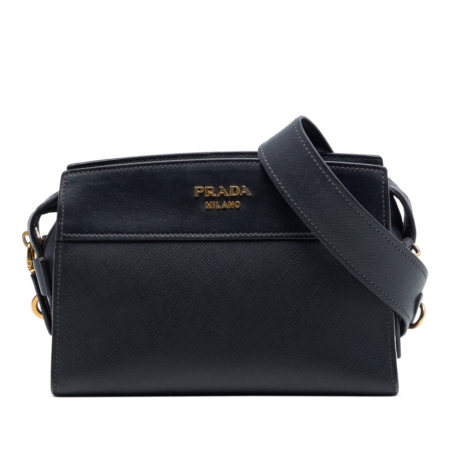 Prada Saffiano and City Calf Esplanade Crossbody