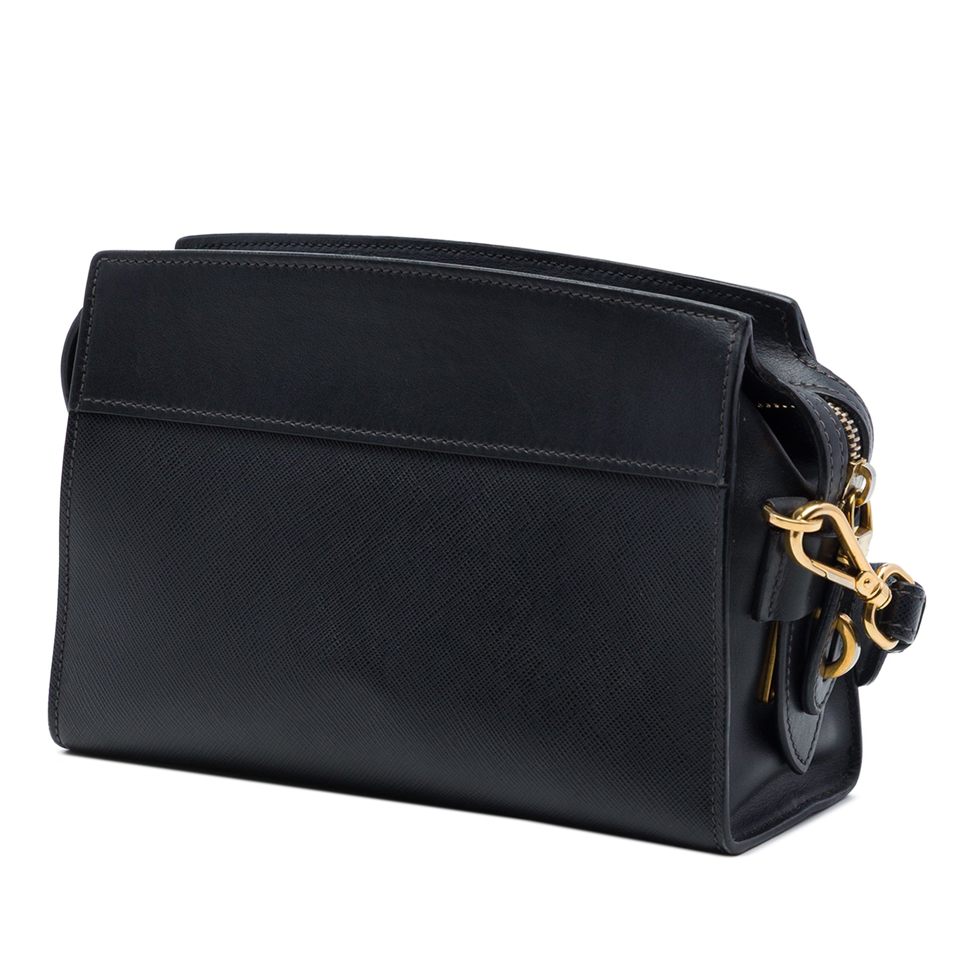 Prada Saffiano and City Calf Esplanade Crossbody