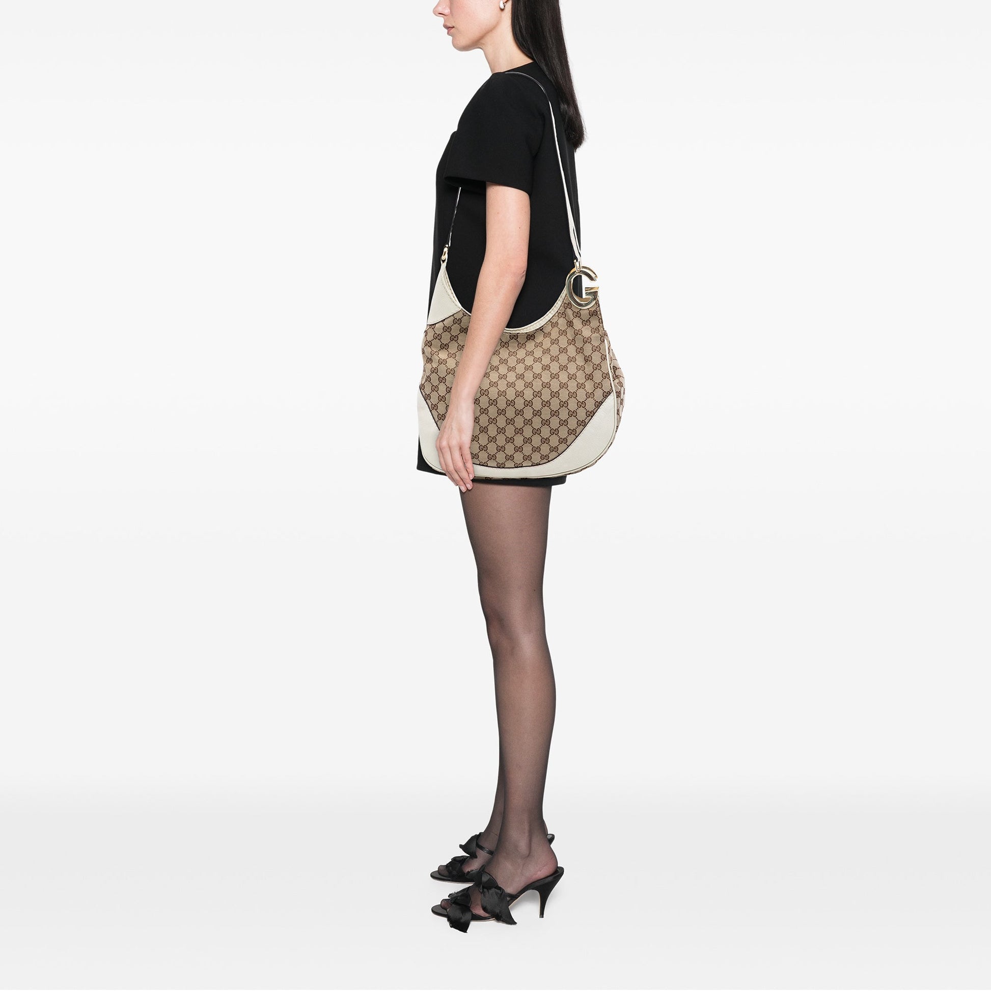 Gucci GG Canvas Charlotte Crossbody