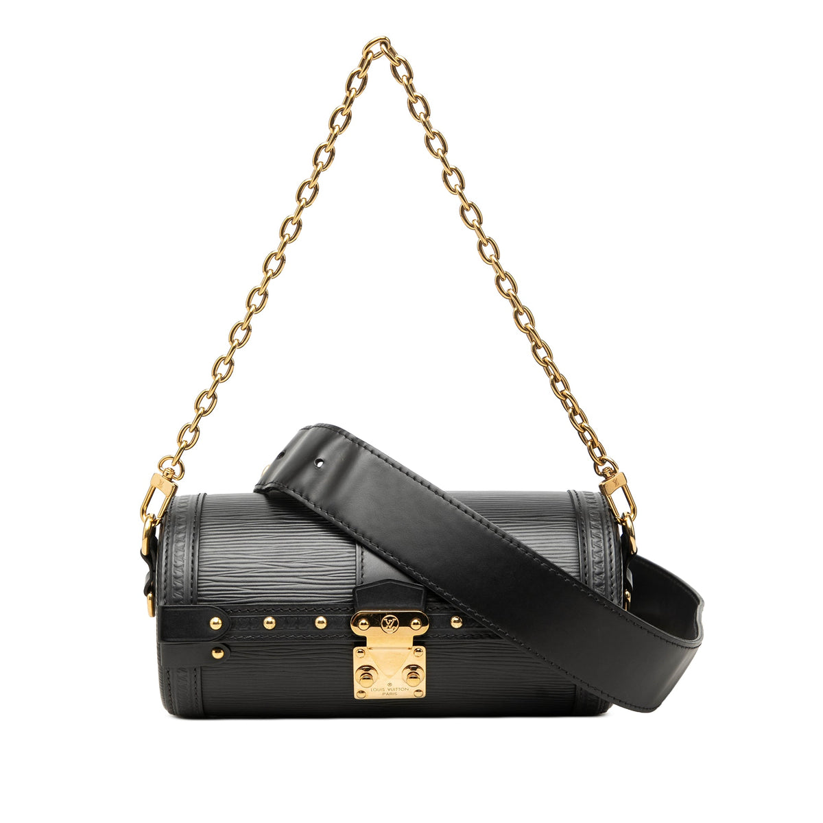Louis Vuitton Epi Papillon Trunk — Black