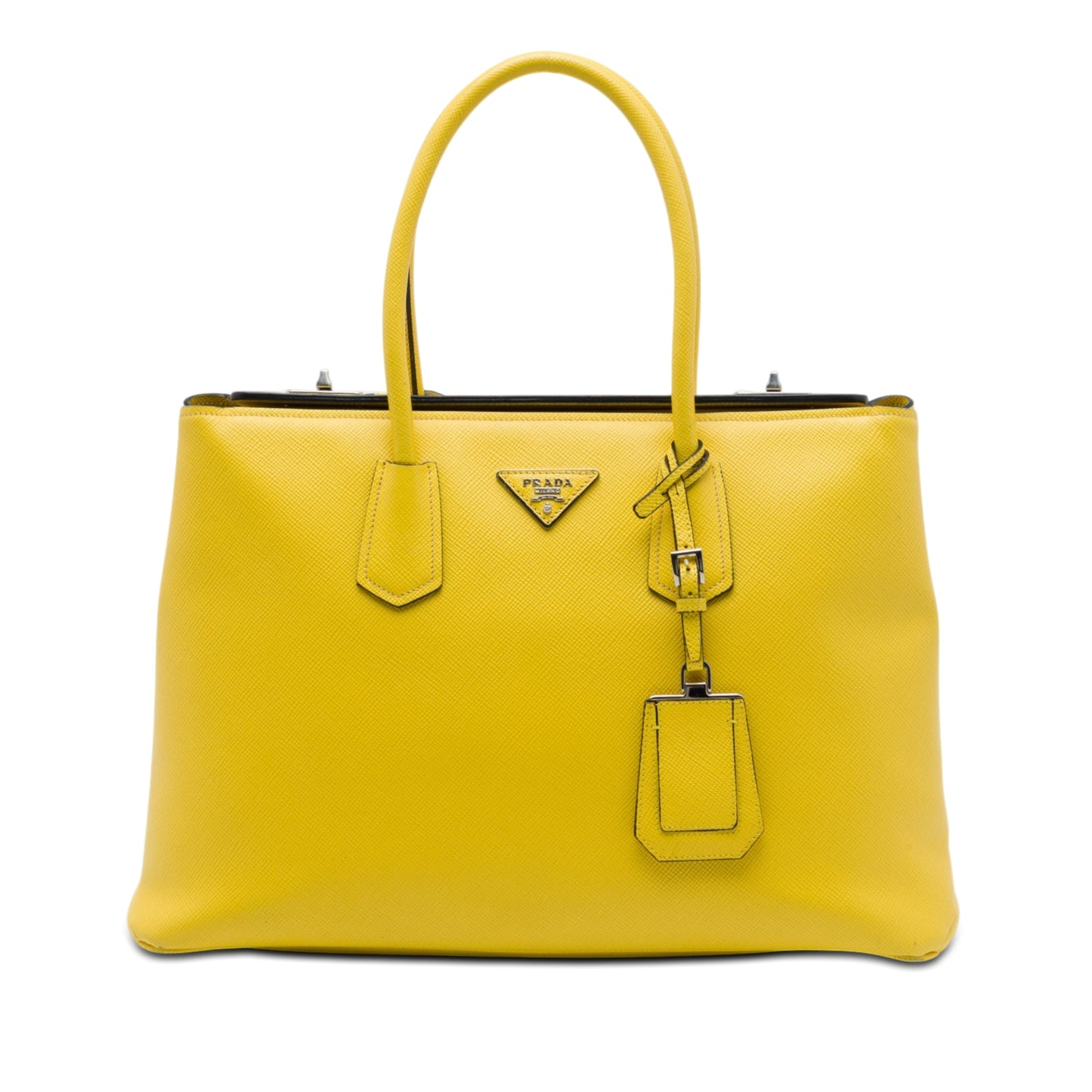 Prada Saffiano Cuir Double Tote
