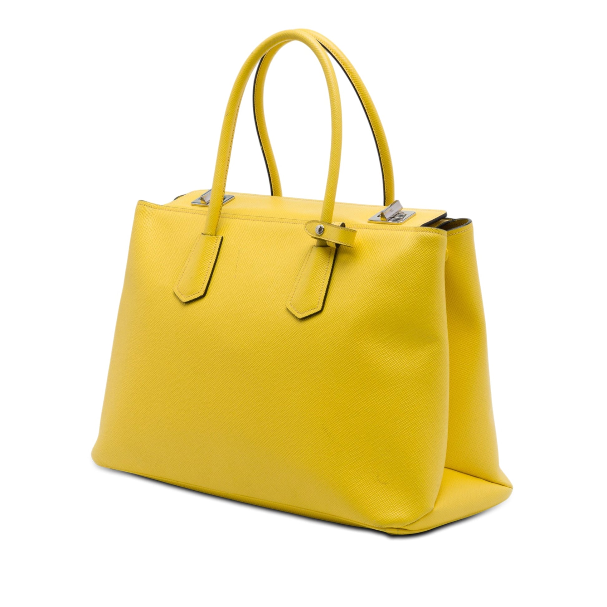 Prada Saffiano Cuir Double Tote