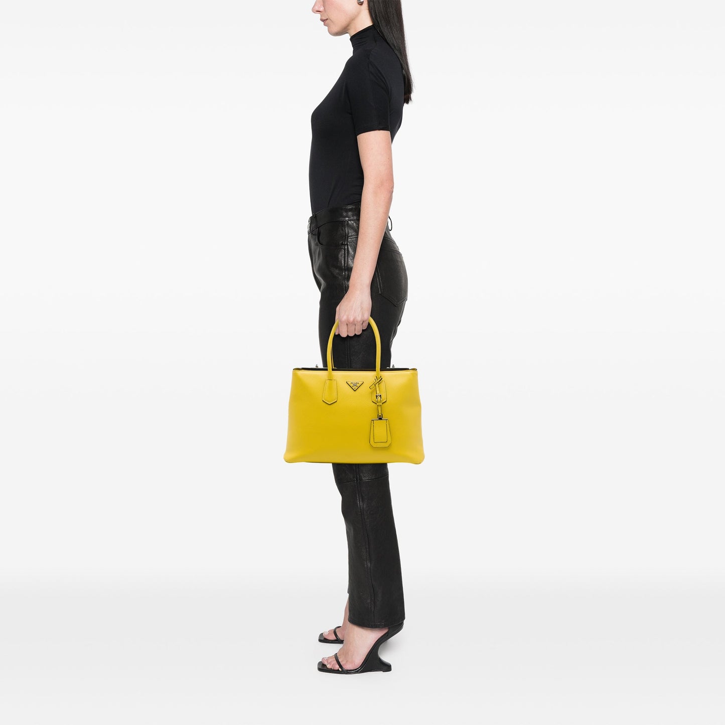 Prada Saffiano Cuir Double Tote