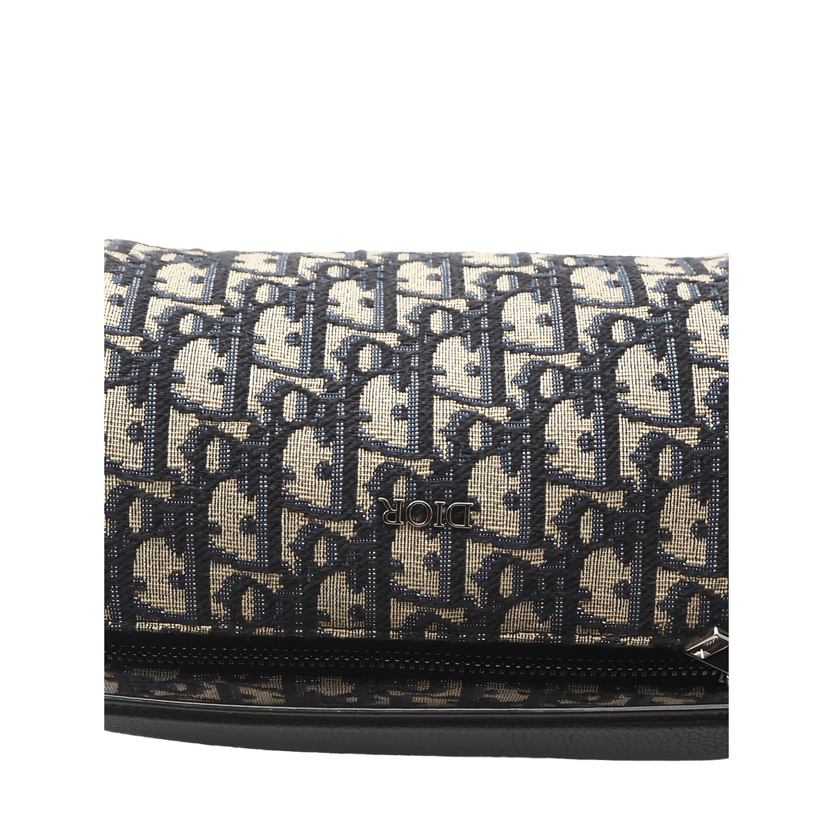 Dior Mini Oblique Canvas Roller Messenger Bag — Blue