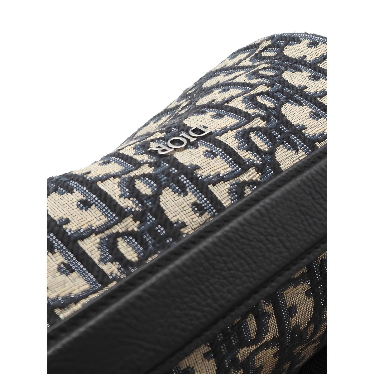 Dior Mini Oblique Canvas Roller Messenger Bag — Blue
