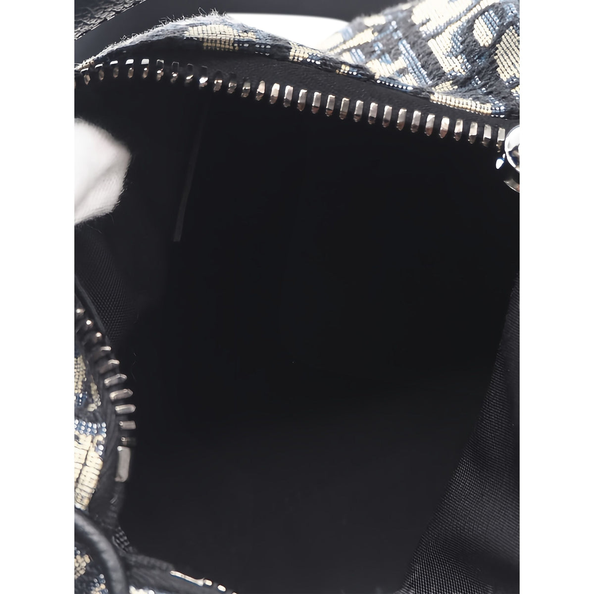 Dior Mini Oblique Canvas Roller Messenger Bag — Blue