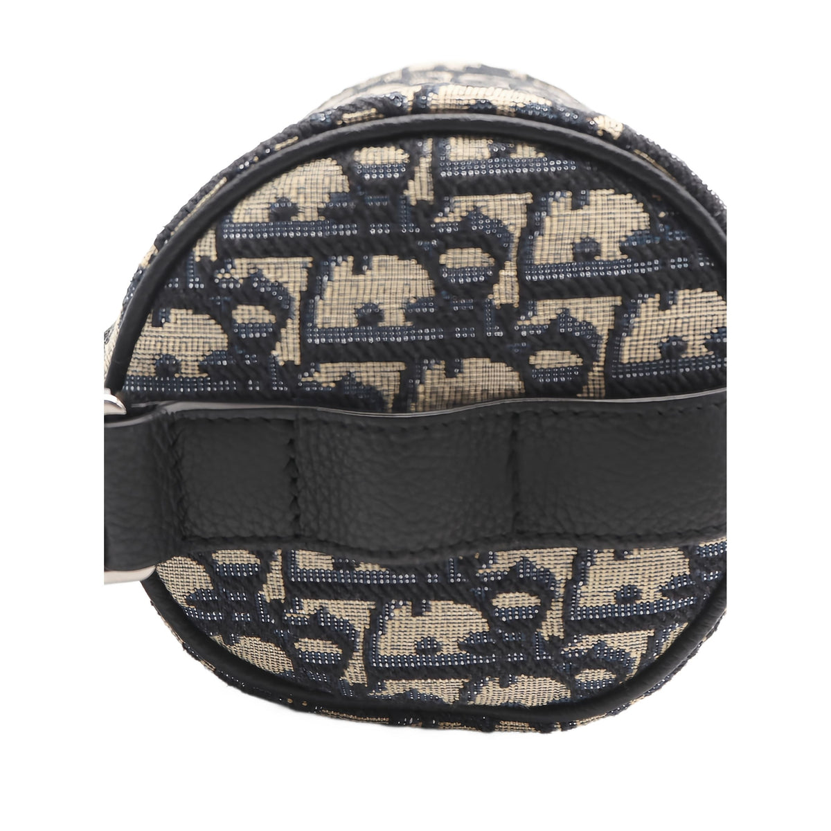 Dior Mini Oblique Canvas Roller Messenger Bag — Blue