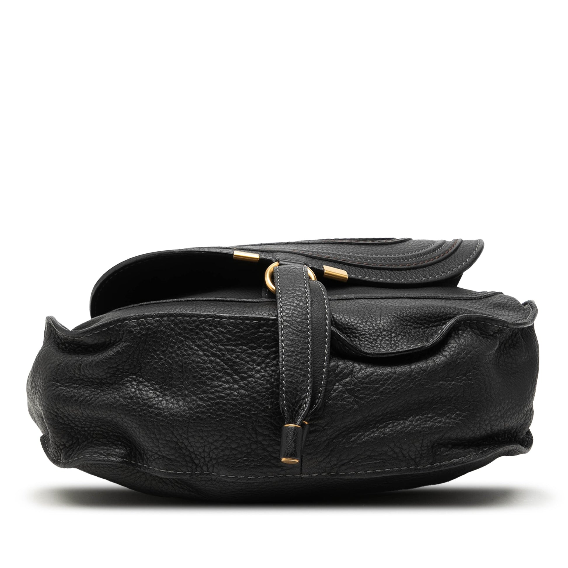 Chloé Medium Pebbled Calfskin Marcie Hobo
