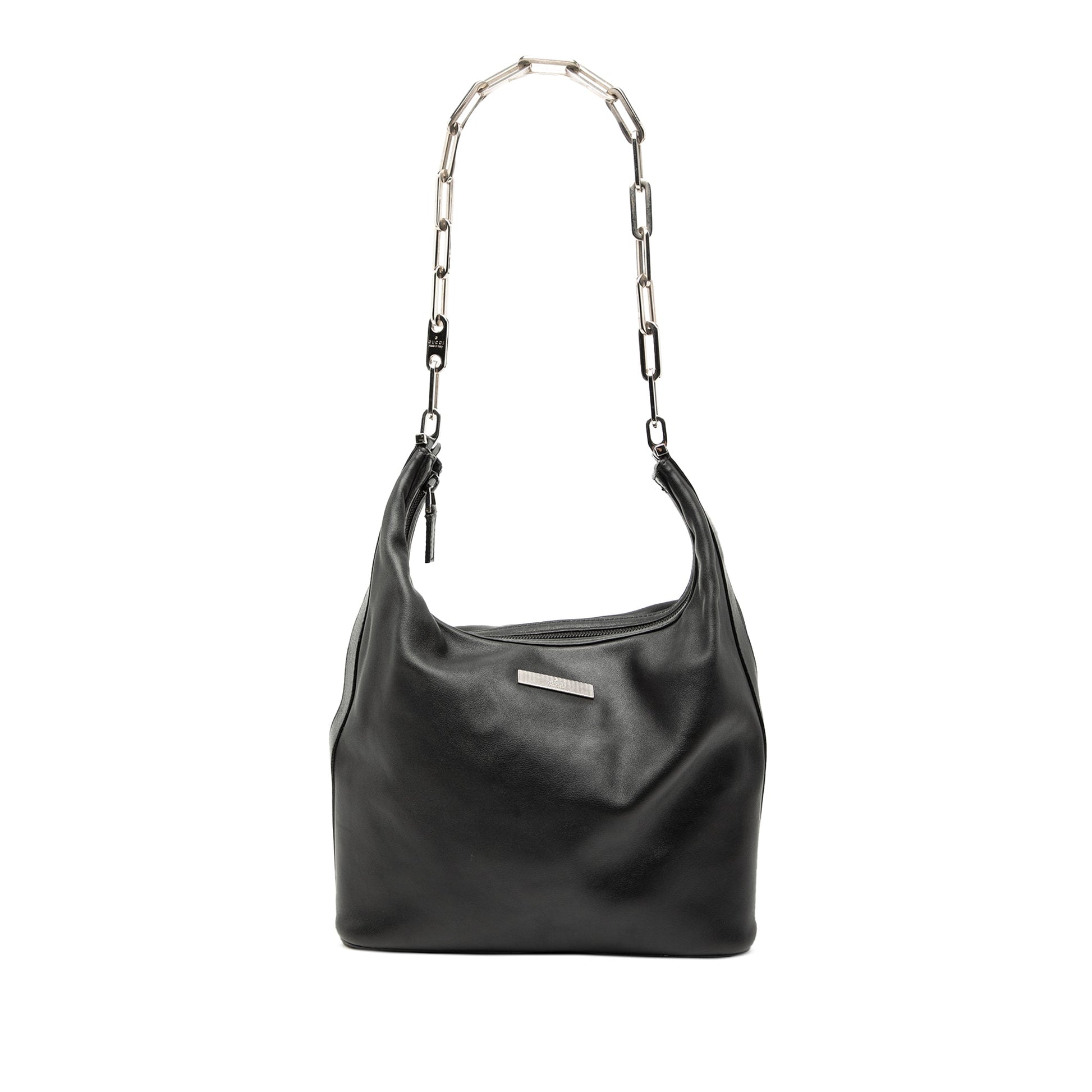 Gucci Leather Chain Shoulder Bag