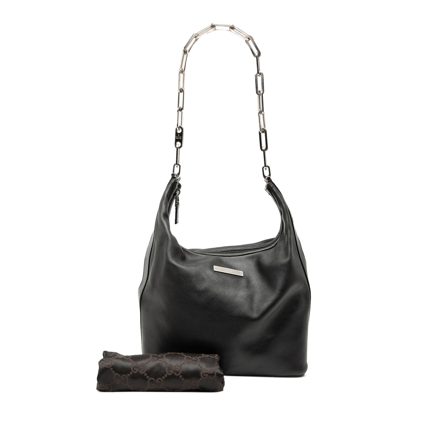 Gucci Leather Chain Shoulder Bag