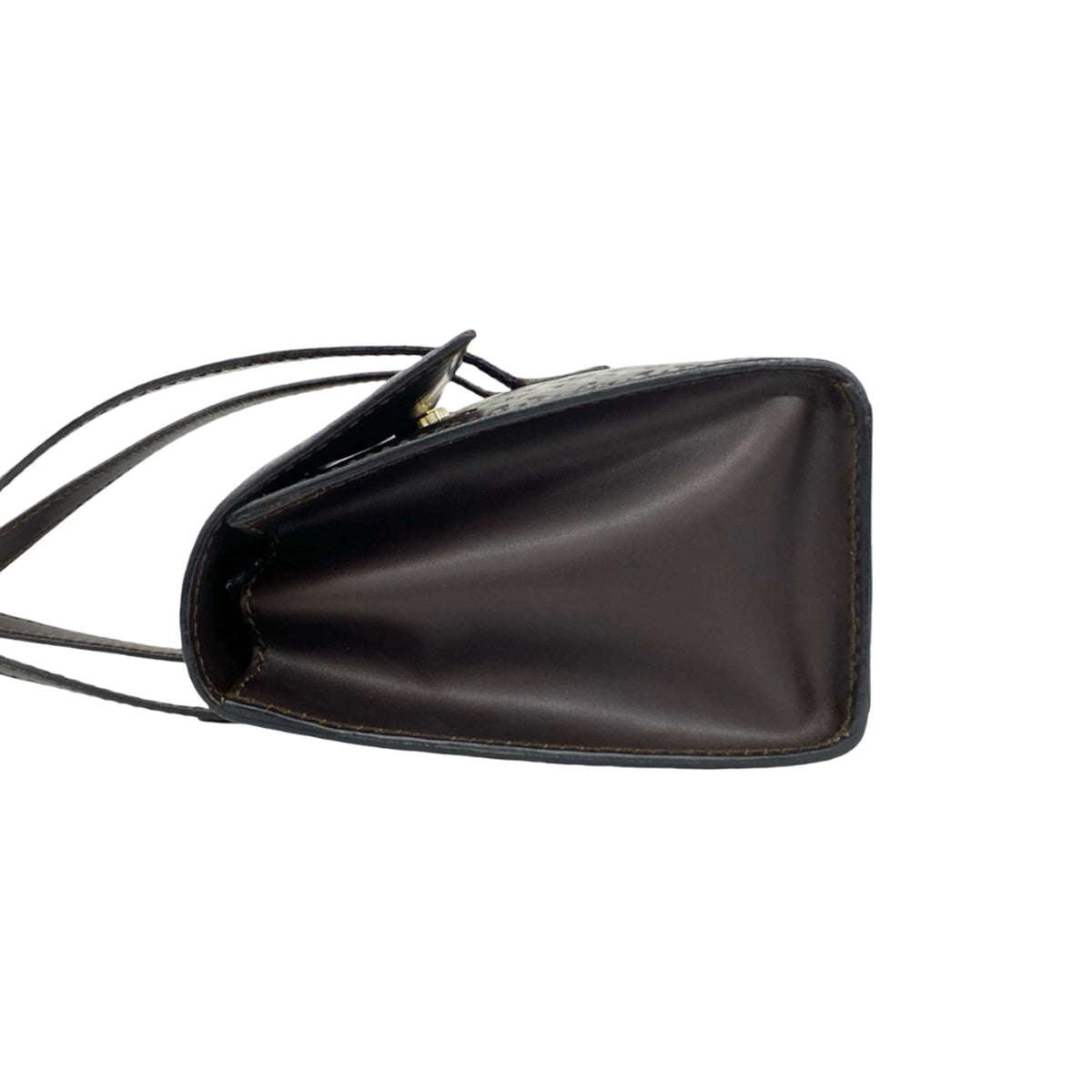Celine C Macadam Embossed Leather Handbag